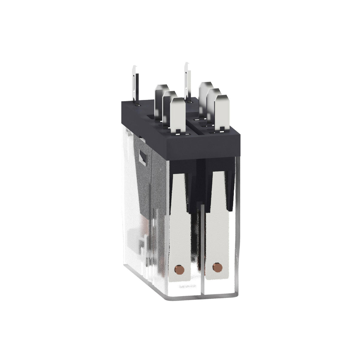 Interface Plug-IN Relay, 5 A, 2 Co, Clear Cover, 24 V DC Schneider Electric RXG25BD