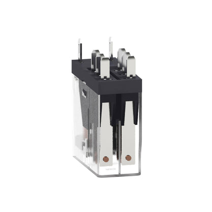 Interface Plug-IN Relay, 5 A, 2 Co, Clear Cover, 24 V DC Schneider Electric RXG25BD