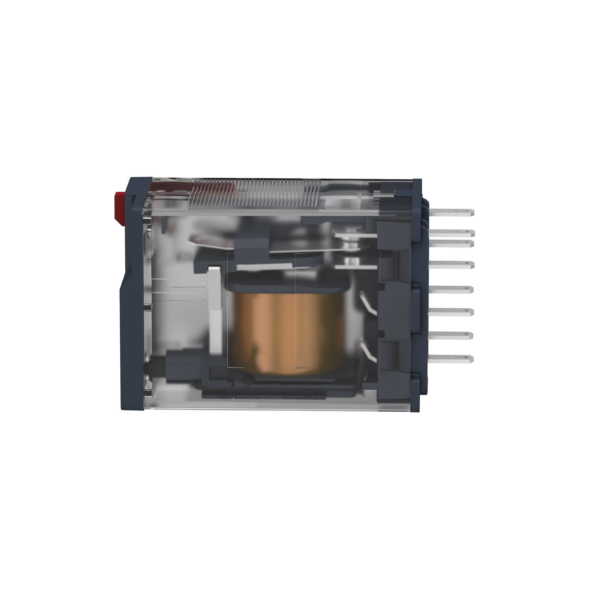 Relevador de Miniatura Enchufable-Harmony Rxm-2 CA-230 V CA Schneider Electric RXM2AB1P7