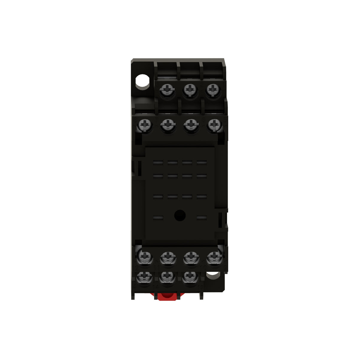 Zócalo con Abrazadera de Tornillo, Relés Electromecánicos Harmony, para Relés RXM2LB RXM4LB, 7A, Terminal de Contacto Mixto Schneider Electric RXZE1M4C