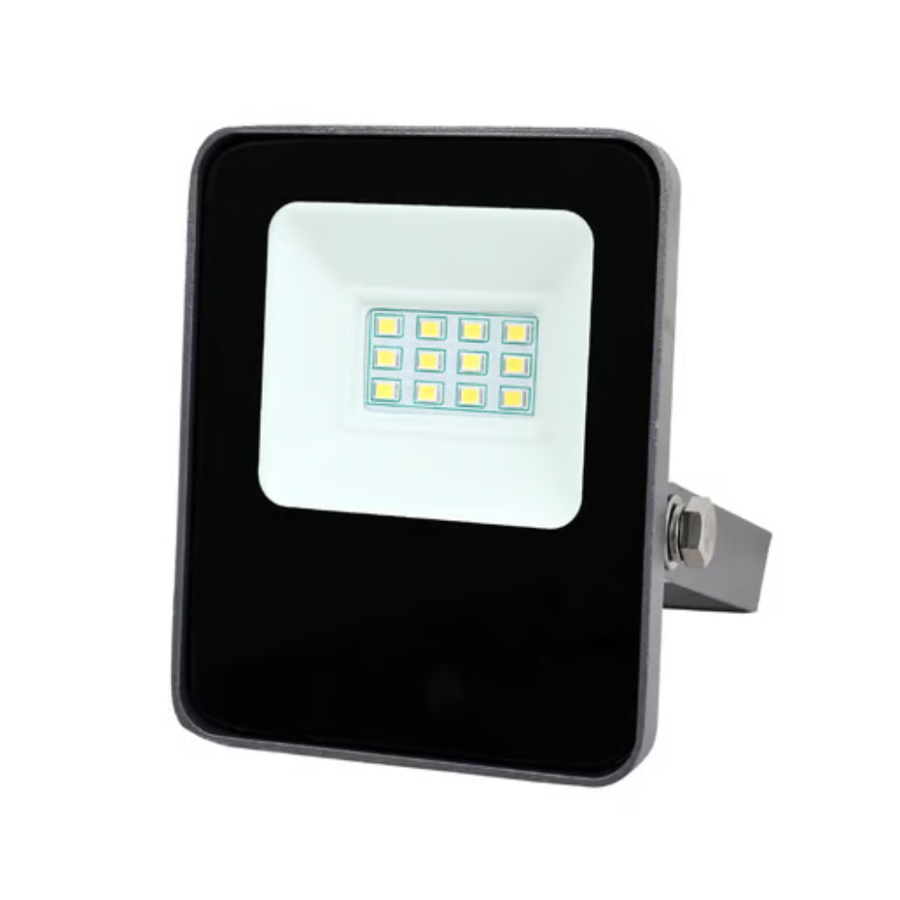 Reflector LED Luz Fría 10W Negro Tecnolite