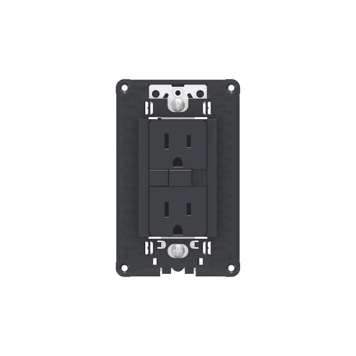 Chasis Armado con Contacto Dúplex GFCI 2P+T 15A Schneider Electric S70327094