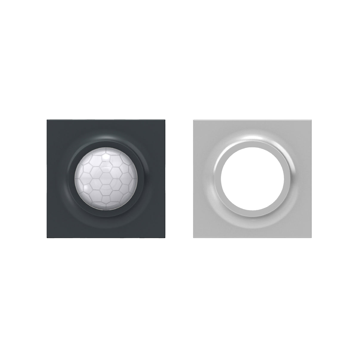 Sensor de Movimiento Orion de 127/220 VCA, 2 Módulos, en Color Grafito y Plata Schneider Electric S70723179