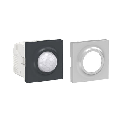 Sensor de Movimiento Orion de 127/220 VCA, 2 Módulos, en Color Grafito y Plata Schneider Electric S70723179