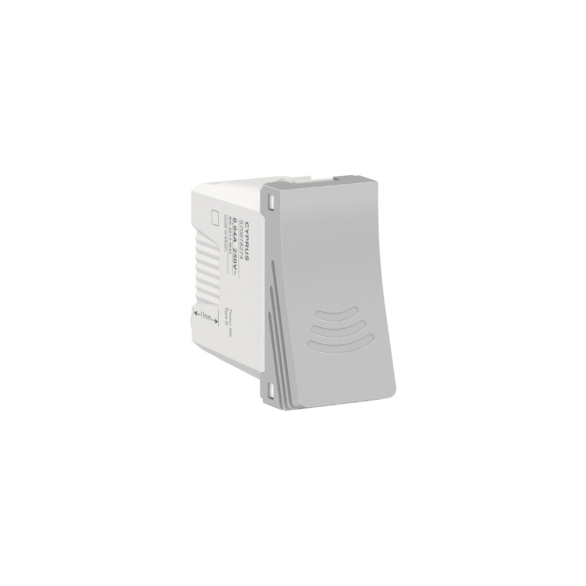Zumbador Orion en Color Plata de 1 Módulo, 70 Decibeles y 127 VCA Schneider Electric S70878374