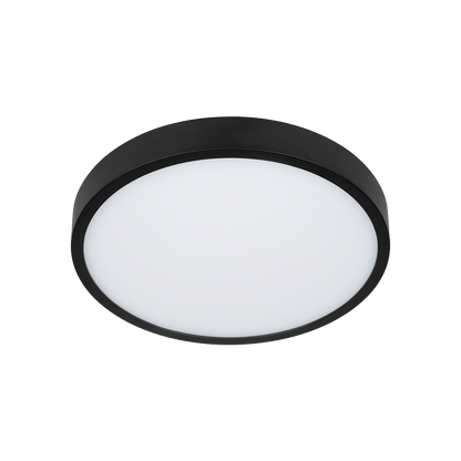Plafón SMD LED Luz blanca 15W Negro Illux