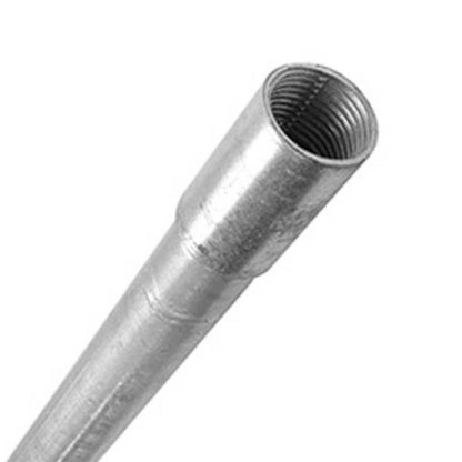 Tubo Conduit Pared Gruesa Galvanizado 1/2 con Cople Rymco