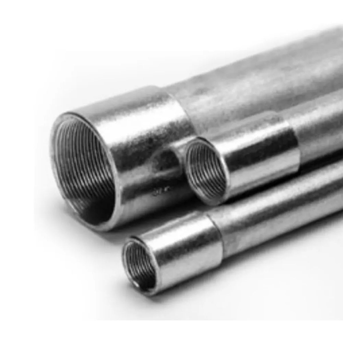 Tubo Conduit Pared Gruesa Galvanizado 2 Con Cople Rymco