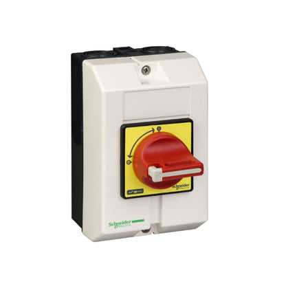 Interruptor Es Seccionadores en Cofre de Paro de Emergencia 20A Schneider Electric VCF0GE