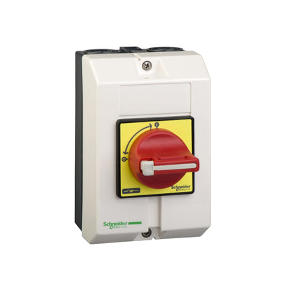 Interruptor Es Seccionadores en Cofre de Paro de Emergencia 20A Schneider Electric VCF0GE