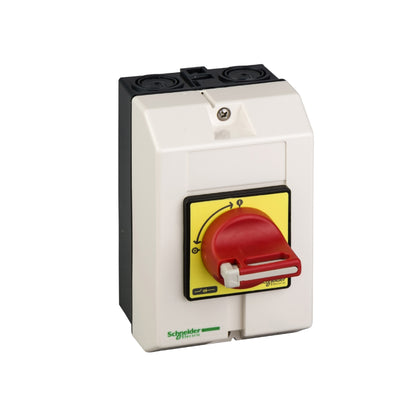 Interruptor Es Seccionadores en Cofre de Paro de Emergencia 32A Schneider Electric VCF2GE