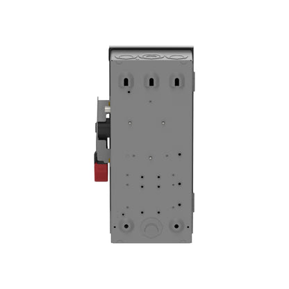 Interruptor de Seguridad, Uso Pesado, con Fusible, Ventana de Visualización, NEMA 1,240 V, 30 A, 3 Polos, Neutro Instalado Schneider Electric VH321N