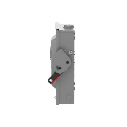 Interruptor de Seguridad, Uso Pesado, sin Fusibles, Ventana de Visualización, NEMA 3R, 600 V, 100 A, 3 Polos Schneider Electric VHU363RB