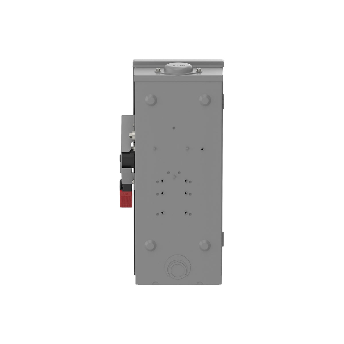 Interruptor de Seguridad, Uso Pesado, sin Fusibles, Ventana de Visualización, NEMA 3R, 600 V, 100 A, 3 Polos Schneider Electric VHU363RB