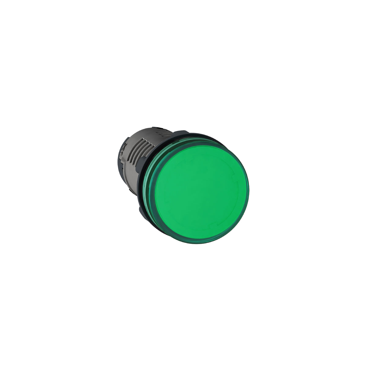 Luz Piloto Monolítica, Easy Harmony XA2, Plástico, Verde, 22 MM, LED Integral, Terminales de Abrazadera de Tornillo, 24 V CA CC Schneider Electric XA2EVB3LC