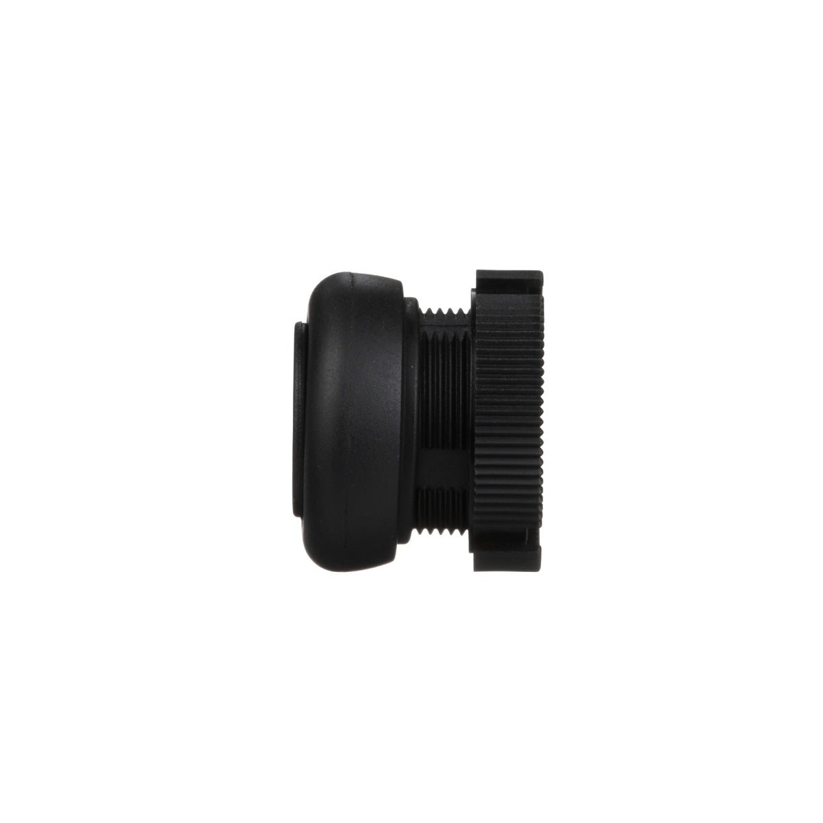 Round Head For Pushbutton-Spring Return-Xac-a-Black-Booted Schneider Electric XACA9412