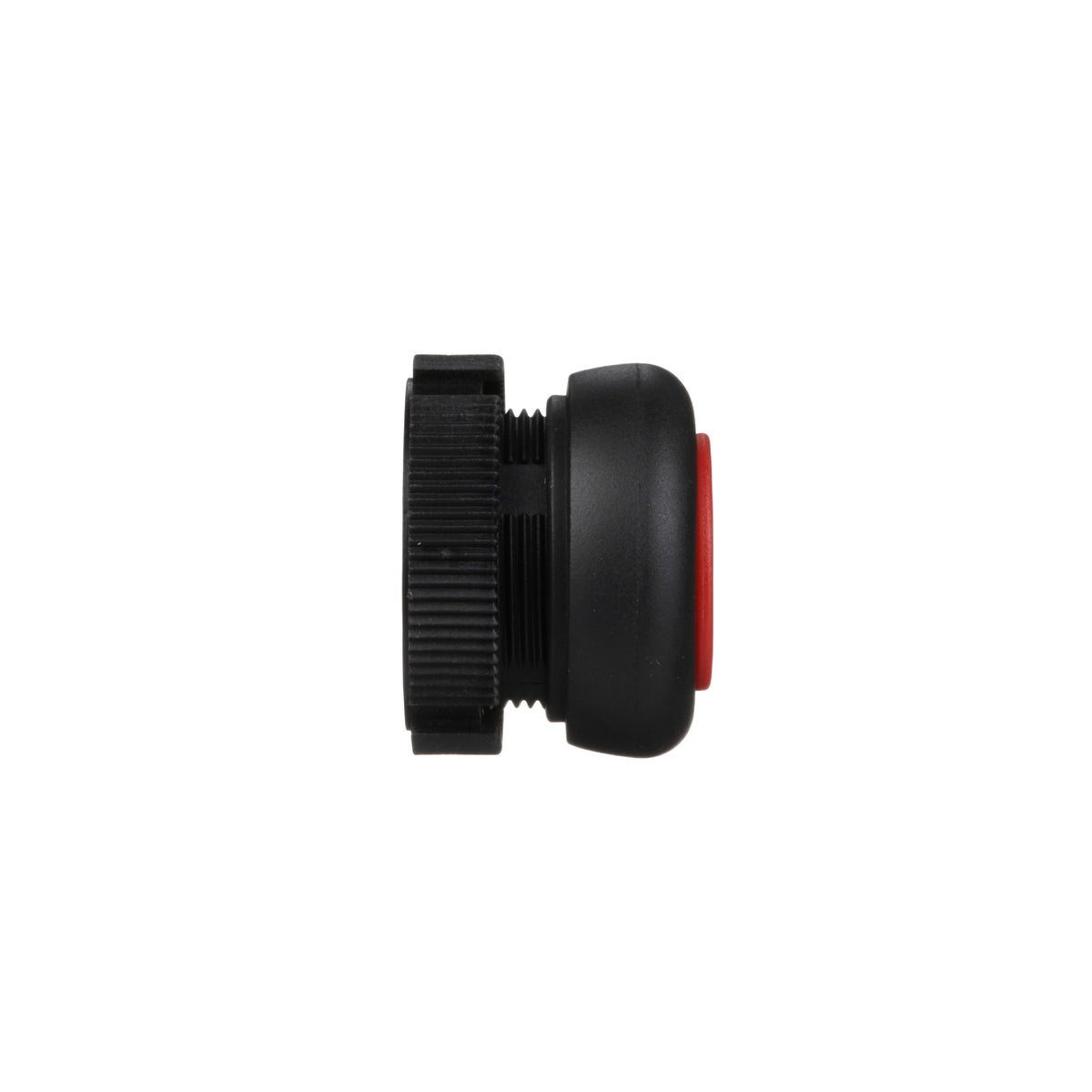 Round Head For Pushbutton-Spring Return-Xac-a-Red-Booted Schneider Electric XACA9414