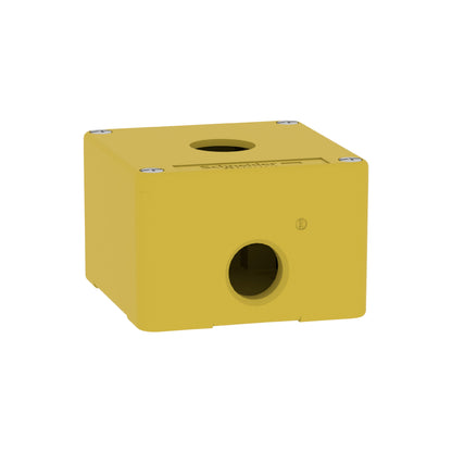 Estación de Control Vacía de Fundición a Presión, Harmony Xap, XB2 Sl, Aleación de Zinc, Amarillo, M20,1 Corte de 22 MM, 80 X 80 X 51,5 MM, UL Culus Schneider Electric XAPK1201