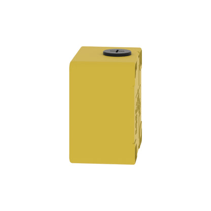 Estación de Control Vacía de Fundición a Presión, Harmony Xap, XB2 Sl, Aleación de Zinc, Amarillo, M20,1 Corte de 22 MM, 80 X 80 X 51,5 MM, UL Culus Schneider Electric XAPK1201