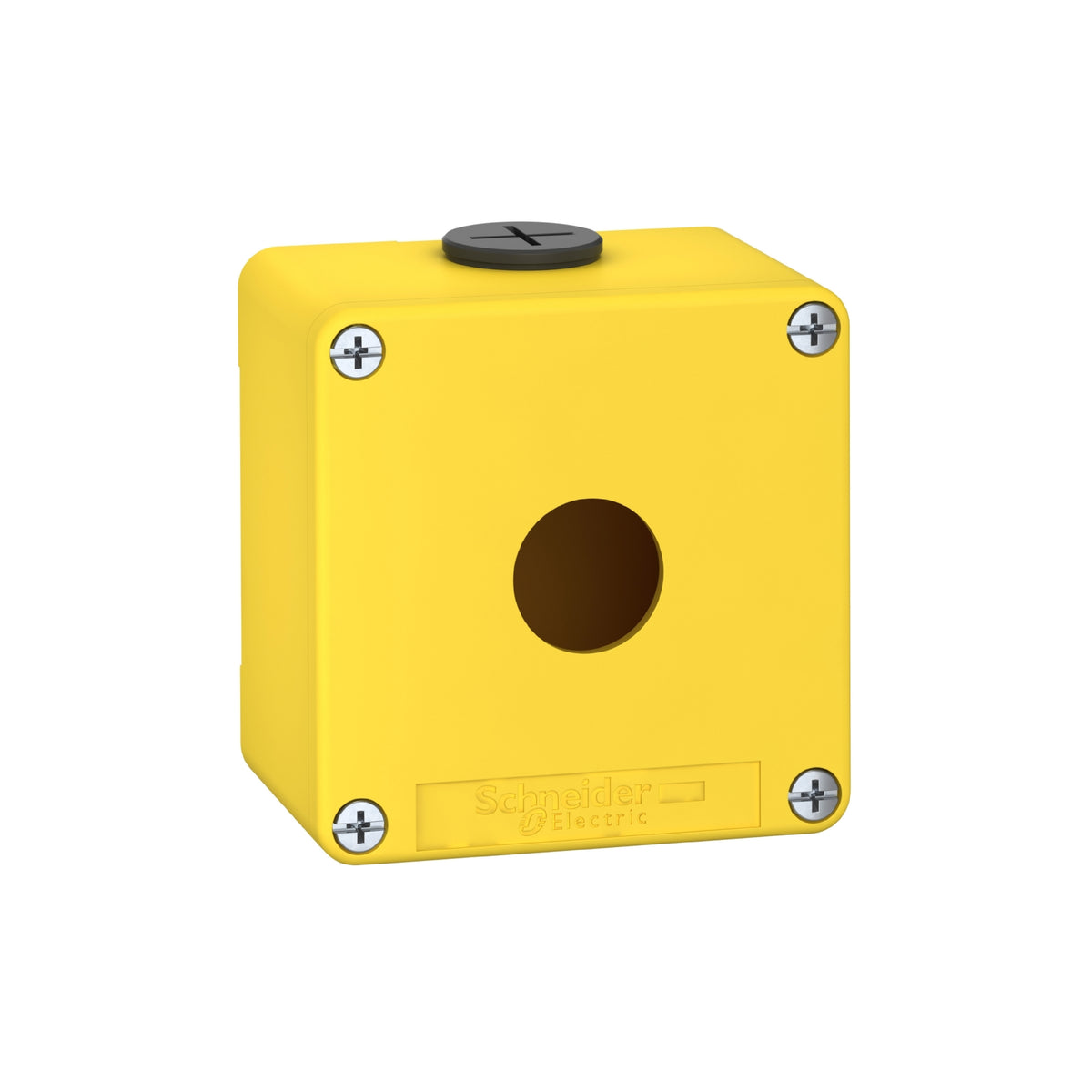 Estación de Control Vacía de Fundición a Presión, Harmony Xap, XB2 Sl, Aleación de Zinc, Amarillo, M20,1 Corte de 22 MM, 80 X 80 X 51,5 MM, UL Culus Schneider Electric XAPK1201