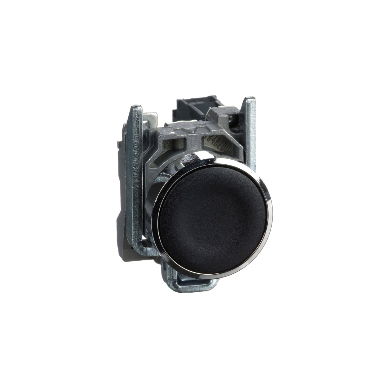 Pulsador Negro Ø 22-Retorno Resorte Nivelado-1 Na Schneider Electric XB4BA21