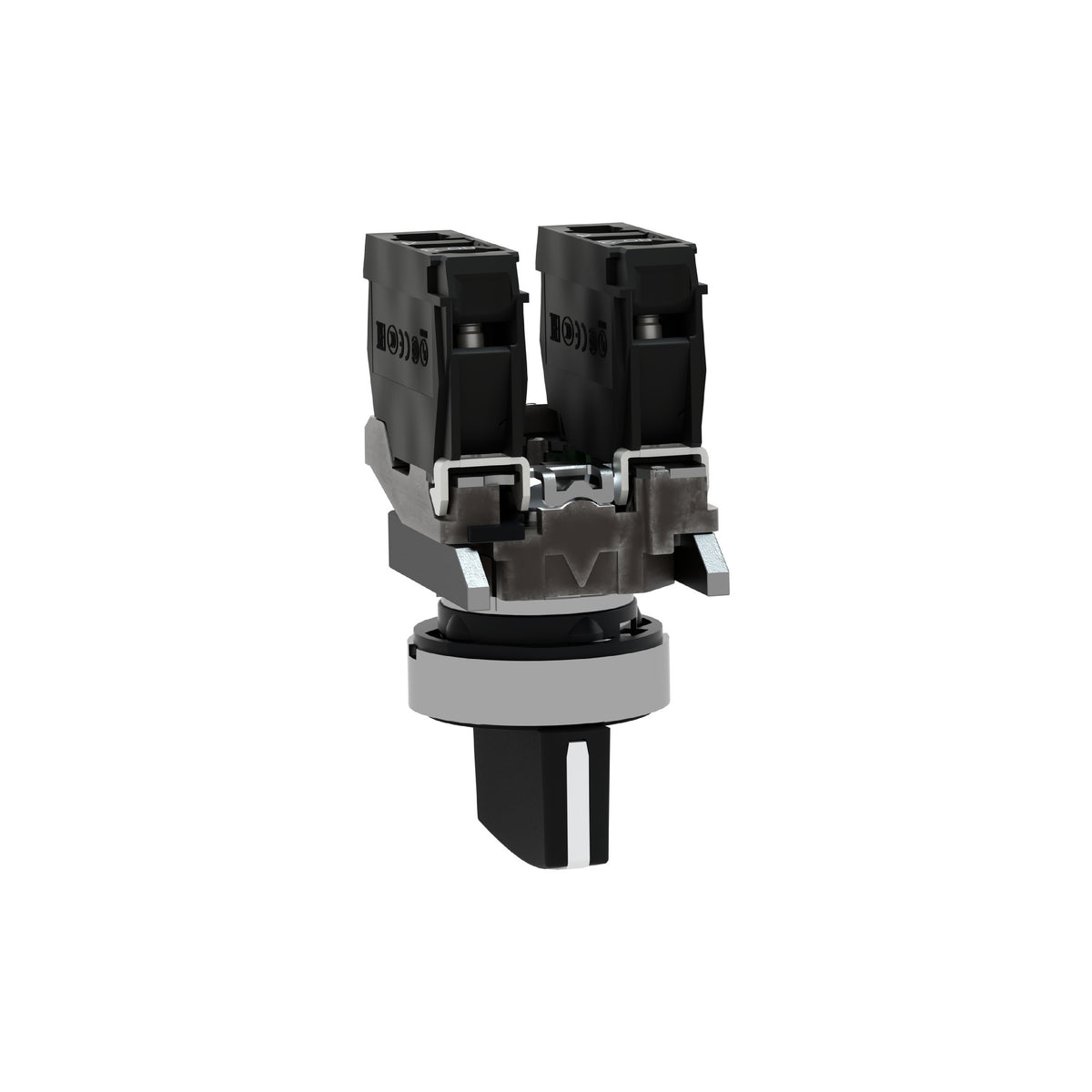Selector Negro Ø 22 Mango de 3 Posiciones-2 Na Schneider Electric XB4BD53
