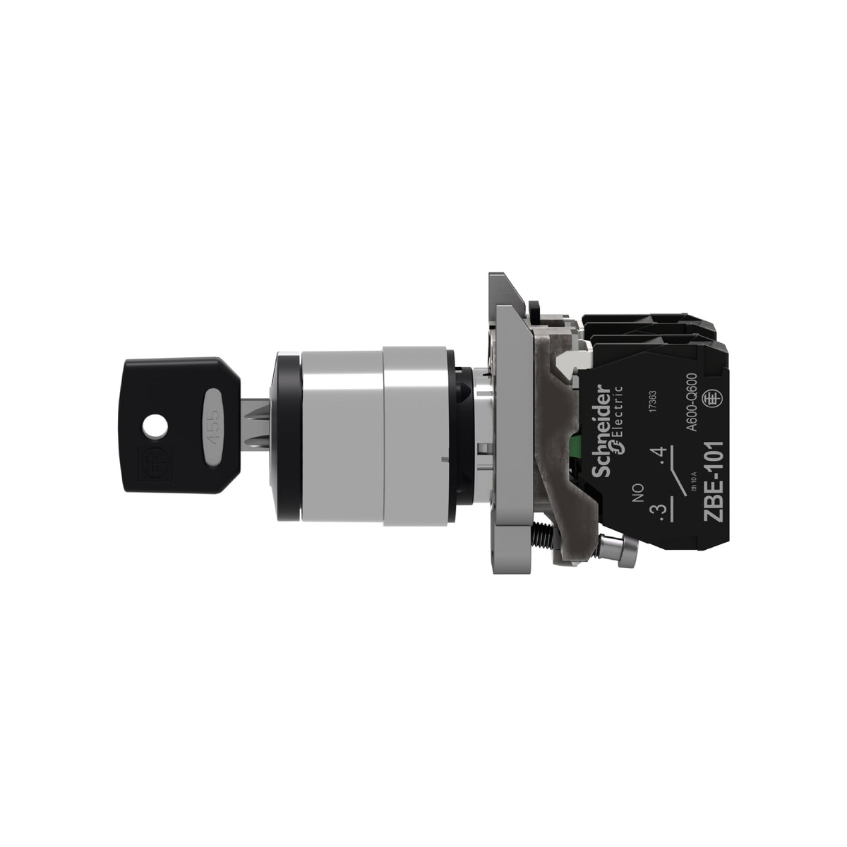 Conmutador Selector Negro Ø 22 Cierre de 3 Posiciones-2 Na Schneider Electric XB4BG03