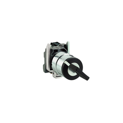 Conmutador Selector Negro Ø 22 Cierre de 2 Posiciones-1 Na Schneider Electric XB4BG61