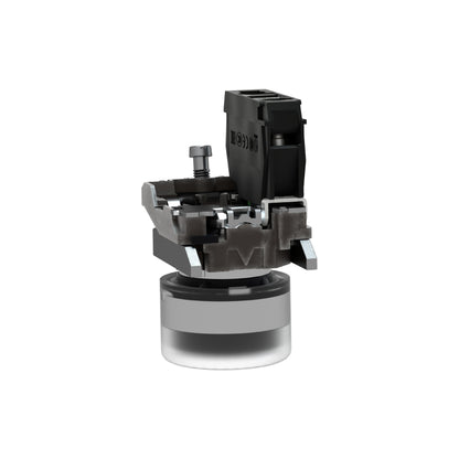 Pulsador Negro Ø 22-Retorno de Resorte-1 Na Schneider Electric XB4BP21