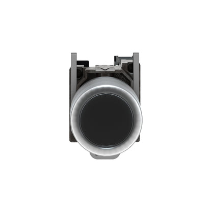 Pulsador Negro Ø 22-Retorno de Resorte-1 Na Schneider Electric XB4BP21