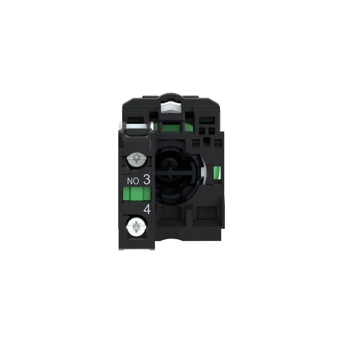 Pulsador Negro Ø 22-Retorno Resorte Nivelado-1 Na Schneider Electric XB5AA21