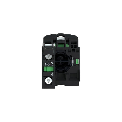 Pulsador Negro Ø 22-Retorno Resorte Nivelado-1 Na Schneider Electric XB5AA21