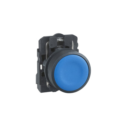 Pulsador Azul Ø 22-Retorno Resorte Nivelado-1 Na Schneider Electric XB5AA61