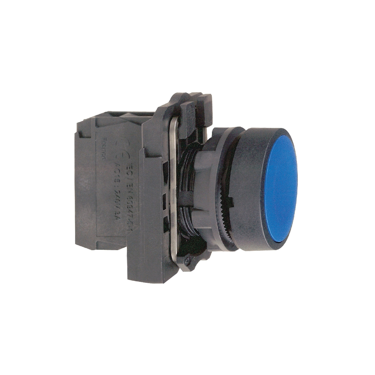 Pulsador Azul Ø 22-Retorno Resorte Nivelado-1 Na Schneider Electric XB5AA61