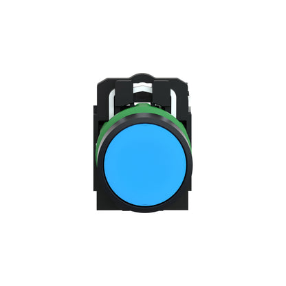 Pulsador Azul Ø 22-Retorno Resorte Nivelado-1 Na Schneider Electric XB5AA61