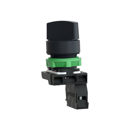 Selector Negro Ø 22 Mango de 2 Posiciones-1 Na Schneider Electric XB5AD21