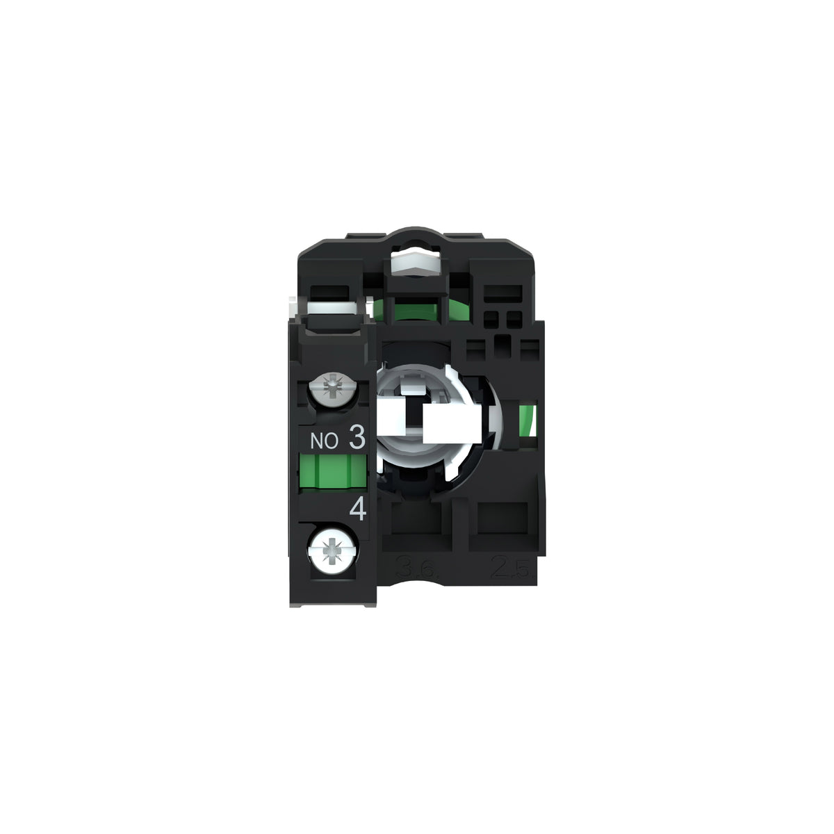Selector Negro Ø 22 Mango de 2 Posiciones-1 Na Schneider Electric XB5AD21