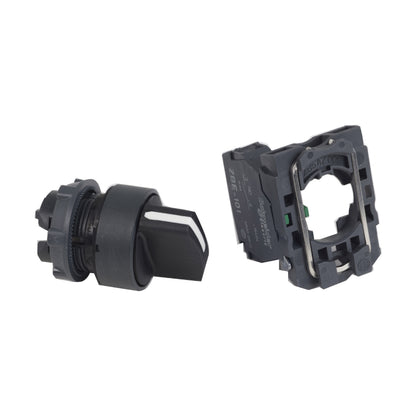 Selector Negro Ø 22 Mango de 2 Posiciones-1 Na Schneider Electric XB5AD21