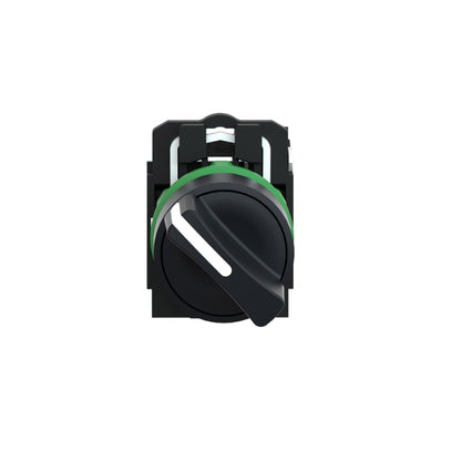Selector Negro Ø 22 Mango de 2 Posiciones-1 Na Schneider Electric XB5AD21