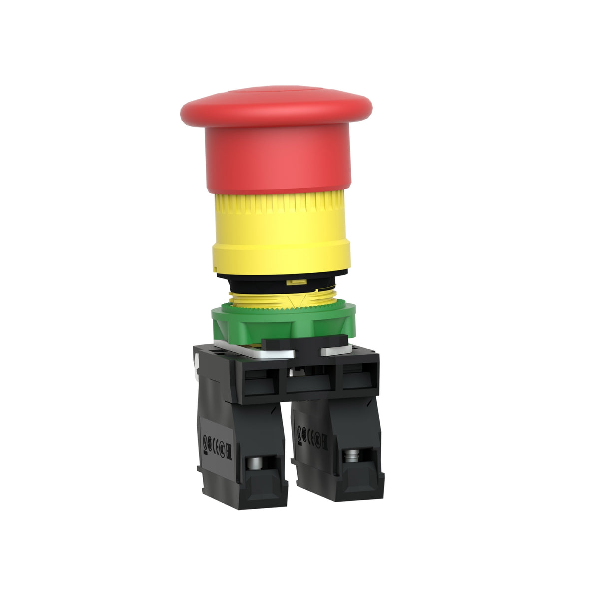 Pulsador Parada de Emergencia Rojo Ø 22-Cabeza Redonda Ø 40-Pulsar-Tirar Schneider Electric XB5AT845