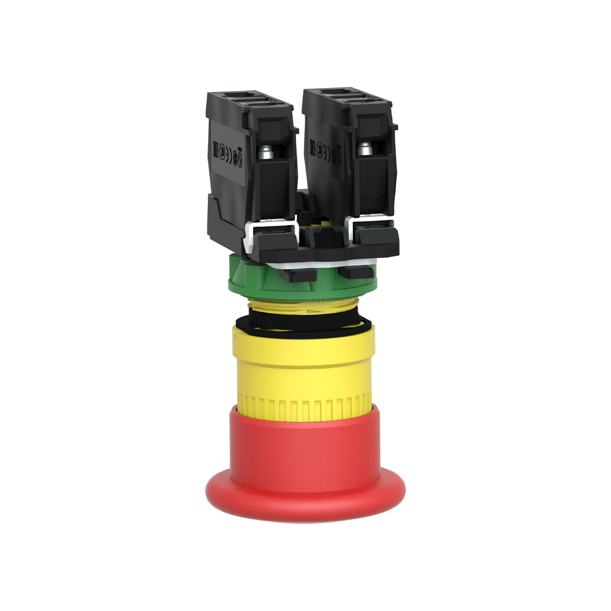 Pulsador Parada de Emergencia Rojo Ø 22-Cabeza Redonda Ø 40-Pulsar-Tirar Schneider Electric XB5AT845