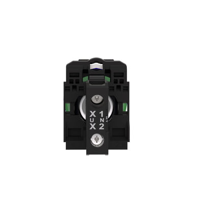 Piloto Luminoso Redondo Ø 22- IP65-Azul-LED Integral-120 V-Terminales Schneider Electric XB5AVG6