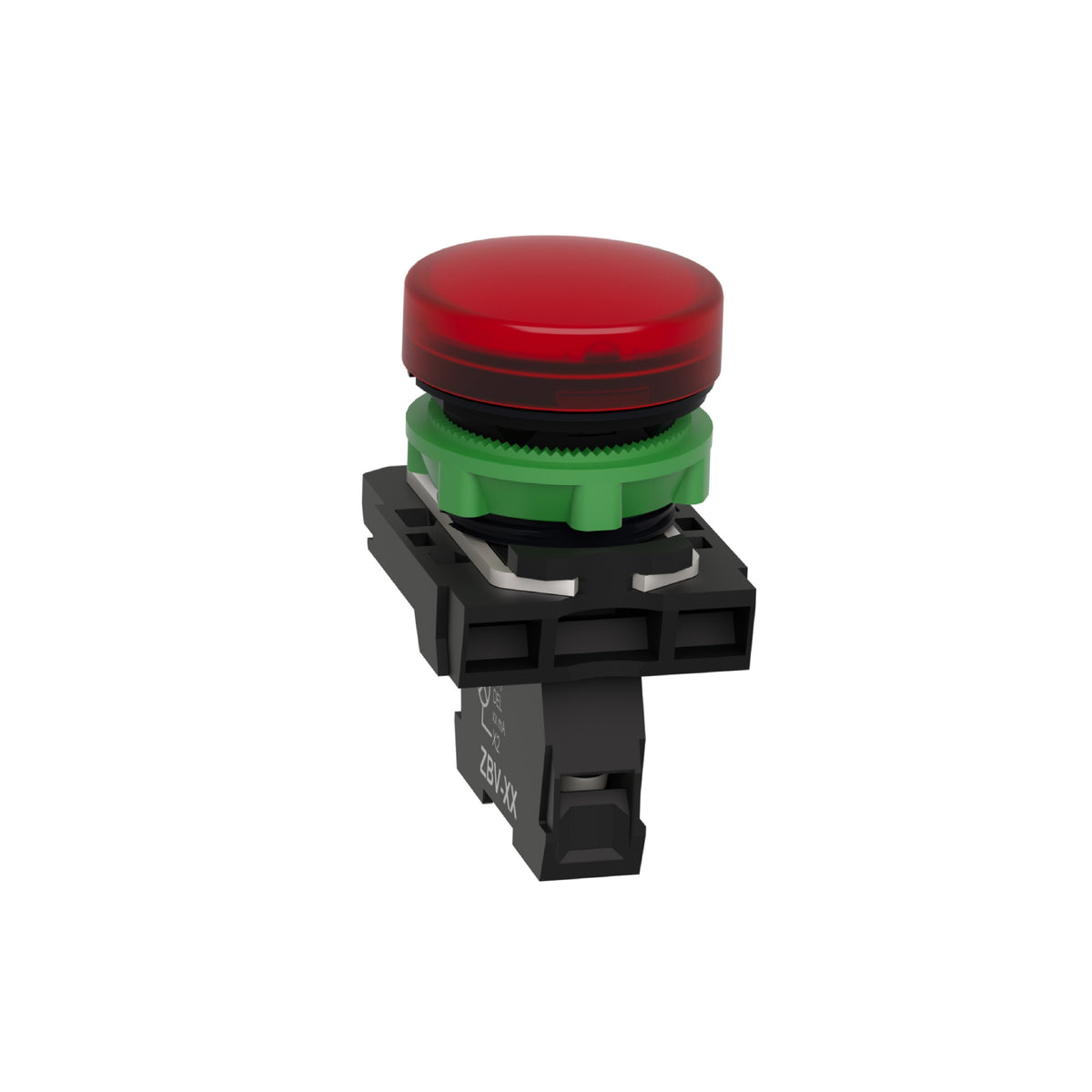 Piloto Luminoso Redondo Ø 22- IP65-Rojo-LED Integral-240 V-Terminales Schneider Electric XB5AVM4