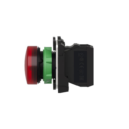 Piloto Luminoso Redondo Ø 22- IP65-Rojo-LED Integral-240 V-Terminales Schneider Electric XB5AVM4