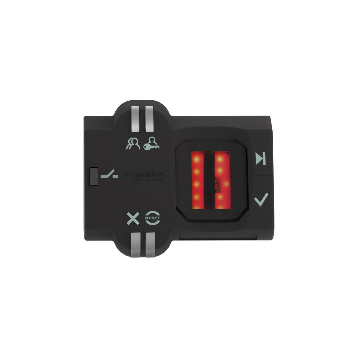 Biometric Switch Bistable Rgpd, Plastic, Ø22, Connection By M12 Connector, 24 V AC/DC Schneider Electric XB5S6B2M12