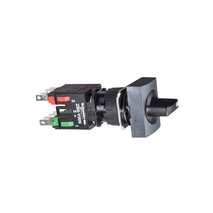 Selector Negro Ø 16 Mango de 2 Posiciones-1 Na Schneider Electric XB6DD221B