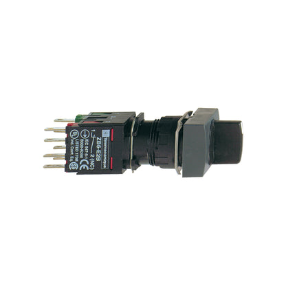 Selector Negro Ø 16 Mango de 2 Posiciones-1 Na Schneider Electric XB6DD221B