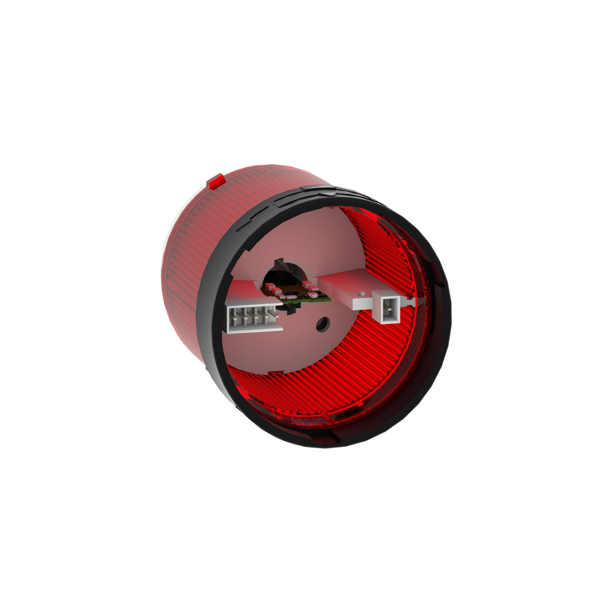 Lens Unit-Luz Intermitente-Roja-24 V CA CC Schneider Electric XVBC5B4