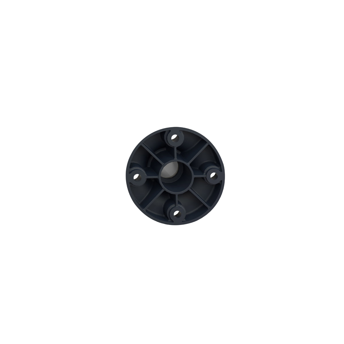 Tubo de Soporte + Base de Fijación 1=80 MM-Aluminio Negro-Xvb Schneider Electric XVBZ02