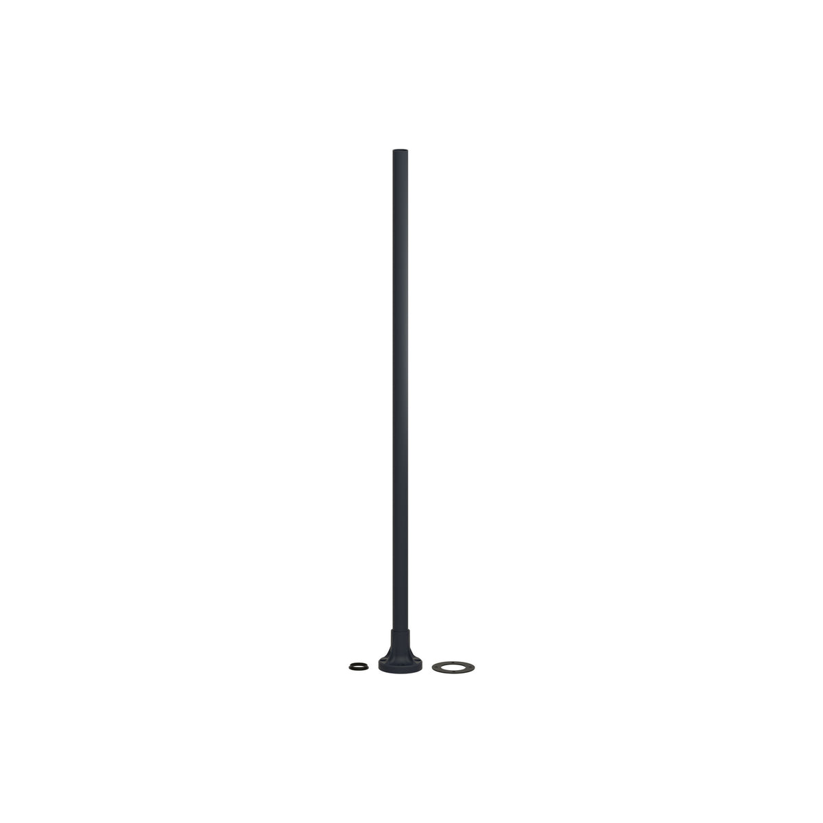 Tubo de Soporte + Base de Fijación 1=800 MM-Aluminio Negro-Xvb Schneider Electric XVBZ04